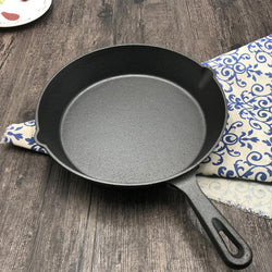 Cast Iron Frying Pan Non-stick Uncoated Saucepan Egg Pancake Cooking Pan Home Kitchen Outdoor BBQ Skillet ( 16cm,20cm,26cm )