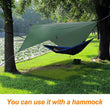 350x280cm Waterproof Tarp Tent Shade Outdoor Camping Hammock Rain Fly UV Garden Awning Canopy Sunshade Ultralight 5 Colors