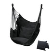 Camping Hammock Portable Swing Chair Hanging Rope Chair Swing Chair Seat for Adults Kids Garden Thickened Hammock Indoor Outdoor