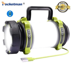 30000LM Portable Flashlight LED Camping Lantern USB Rechargeable Led Work Lamp Waterproof Torch Emergency Hiking With Batteries