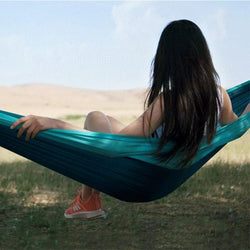 Xiaomi Zaofeng Outdoor Hammock Parachute Cloth Anti-rollover Swing Bed Outdoor Camping Hammock Adult Sleeping Bed Hanging Chair