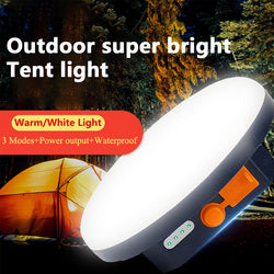 9900mAh LED Tent Light Rechargeable Lantern Portable Emergency Night Market Light Outdoor Camping Bulb Lamp Flashlight Home