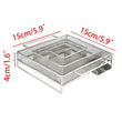 Cold Smoke Generator For BBQ Grill Wood Chip Smoking Box Wood Dust Hot And Cold Smoking Salmon Meat Cooking Stainless Bbq Tools