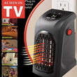400W Mini Electric Heater Portable Bladeless Fan Heater Wall Handy Heating Radiator Thermostat Home Blower Calefactor Electrico