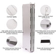 9 Plates Foldable Gas Stove Windshield Outdoor Camping Cooking Burner Windproof Screen Aluminium Alloy Outdoor Stove Wind Shield
