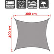 Waterproof SunShade Sail Outdoor Awnings For Garden Sun Shade Sail Beach Tent Camping Canopy Yard Sails Pool Partio Sun-Shelter