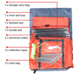 Desert&Fox Backpacking Camping Tent, Lightweight 1-3 Person Tent Double Layer Waterproof Portable Aluminum Poles Travel Tents