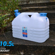 7.5 to15L Water Can Bucket Food Grade PC Water Container Driving Water Tank Container with Faucet for Camping Picnic Hiking