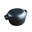 4.8L 26cm Multifunctional Cast Iron Casserole with Lid Stew Pot Soup Pot 3-5People Use