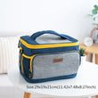 Portable Thermal Cooler Bag Picnic Food Beverage Drink Fresh Keeping Organizer Insulated Lunch Box Zipper Tote Accessories Case