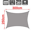 Waterproof SunShade Sail Outdoor Awnings For Garden Sun Shade Sail Beach Tent Camping Canopy Yard Sails Pool Partio Sun-Shelter