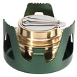 Portable Mini Alcohol Stove Burner Outdoor Ultralight Brass Camping Cooking Stove Outdoor Camping Backpacking Tourist Burner
