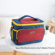 Portable Thermal Cooler Bag Picnic Food Beverage Drink Fresh Keeping Organizer Insulated Lunch Box Zipper Tote Accessories Case
