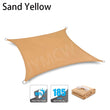 300D Waterproof Polyester Square Rectangle Shade Sail garden terrace Canopy swimming Sun shade Camping Hiking Yard sail awning