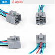 16mm 19mm 22mm 25mm cable socket for LED push button switch Car wires stable lamp light button computer power cable connector