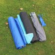 4-6 Person Double Layer Waterproof Camping Tent,Two Bedrooms Big Space Tent For Hiking Familiy Party Traveling Fishing 3 Colors