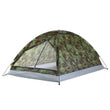2 Persons Camping Tent Single Layer Beach Tent Outdoor Travel Windproof Waterproof Awning Tent Summer Tent with Bag RU Stock