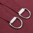 5x5x5M Wine red Sun Shade Sail Canopy for 98%UV Block For Outdoor Facility&Activities Patio Garden Backyard Awning