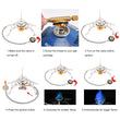 X-eped Camping Gas Stove Portable Folding Outdoor Backpacking Stove Tourist Equipment For Cooking Hiking Picnic 3500W