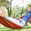 190x150cm Hanging Hammock With Spreader Bar Double/Single Adult Strong Swing Chair Travel Camping Sleeping Bed Outdoor Furniture