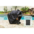 1PC 190T/210D BBQ Cover Anti-Dust Waterproof Weber Heavy Duty Charbroil Grill Cover Rain Protective Barbecue Cover Round