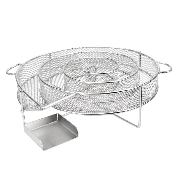 Chip Smoking Box Smoker Wood Dust Hot Stainless Steel BBQ Grill Cold Smoke Generator Smoker Salmon Bacon Fish Mini Apple Wood