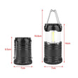 SANYI COB LED Mini Portable Lighting Lantern Camping Lamp Torch Outdoor Camping Light Waterproof Flashlight Powered By 3*AAA