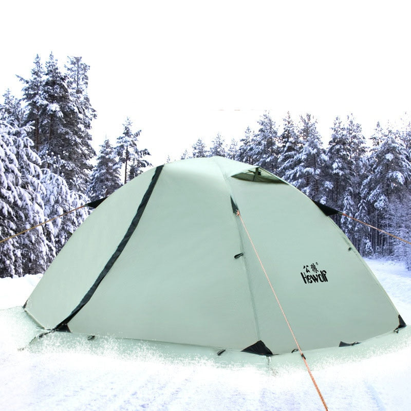 hewolf camping tent Hewolf 2 Person Waterproof Camping Tent For Outdoor Recreation Double – CAMP'N'GOODS