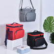 Large Shoulder Thicker Cooler Bag Thermal Lunch Bag Tote Insulated Ice Pack Portable Picnic Drink Food Beer Storage Container