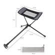 Portable Stool Collapsible Footstool For Camping Beach Chair Folding Fishing Outdoor BBQ Camping Chair Foot Recliner Foot Rest