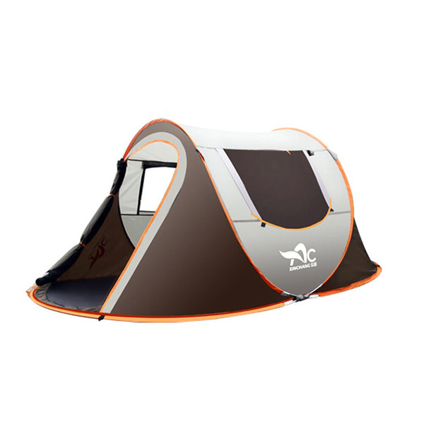 Outdoor Large Camping Tent Full-Automatic Instant Unfold WaterProof Tent Family Multi-Functional Portable Dampproof Tent