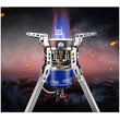 Bulin 100-b16 Foldable Outdoor Stove Portable Gas Stove Burner 6800W Windproof Camping Equipment for Cooking BBQ Camping Hiking