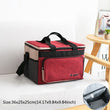 Portable Thermal Cooler Bag Picnic Food Beverage Drink Fresh Keeping Organizer Insulated Lunch Box Zipper Tote Accessories Case