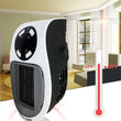 Portable Electric Heater 500W Safe Quiet Ceramic Fan Heater Plug In Air Warmer Wall-mounted Led Heater 220V Stove Radiator Warm