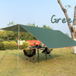 3mx3m 3mx4m Awning Waterproof Tarp Tent Outdoor Camping Sun Shelter Canopy Sunshade Sun Shade Beach Garden Picnic Tourist Tarp