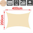 Waterproof SunShade Sail Outdoor Awnings For Garden Sun Shade Sail Beach Tent Camping Canopy Yard Sails Pool Partio Sun-Shelter