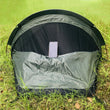 Camping ultralight tent, travel backpack single tent, army green tent 100% waterproof sleeping bag