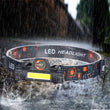Sensor LED Headlamp Portable mini Powerful XPE+COB USB Rechargeable Headlight Built-in Battery Waterproof Head Torch Head Lamp