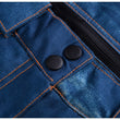 Mens Snow Pants Outdoor Sports Wear Strap Trousers Snowboard Clothing Waterproof Windproof Winter Ski Suit Bibs Denim Style