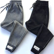Women's pants winter new European goods tide net red Harlan casual pants BF beam pants large size plus velvet sports pants women