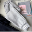 Women's pants winter new European goods tide net red Harlan casual pants BF beam pants large size plus velvet sports pants women