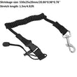 Elastic Kayak Canoe Paddle Leash Surfboard Surfing Rope Rowing Safety Leash Rowing Boats Lanyard Fishing Rod Kayak Accessories
