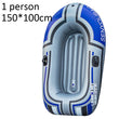 1-2 Person Thickening PVC Inflatable Boat Raft River Lake Dinghy Boats Kayak Canoe Pump Drifting Fishing Rowing Air Boat and Oar