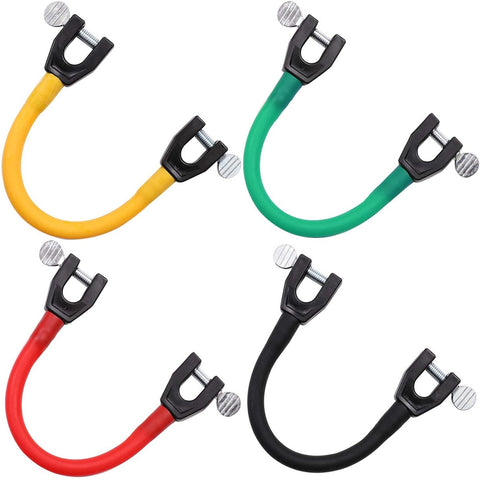 4 Pieces Ski Tip Connector Trainer Ski Training Aid Easy Wedge Snow Ski Training Tools for Winter Beginner Skiing Training