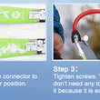 4 Pieces Ski Tip Connector Trainer Ski Training Aid Easy Wedge Snow Ski Training Tools for Winter Beginner Skiing Training