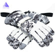 Extra Thick Men Women 2-IN-1 Mittens Ski Gloves Snowboard Snow Winter Sports Warm Waterproof Windproof Skiing Faux Leather Plam