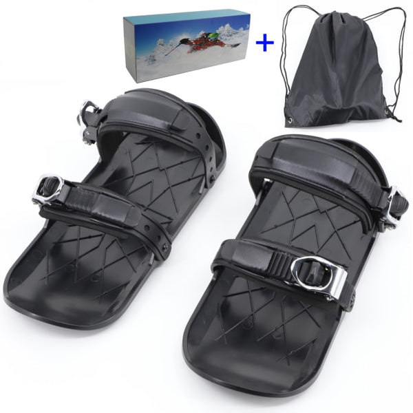 New Booming Winter Sport Mini Skis Skates For Snow Portable Ski Shoe Suitable For Snow And Ace