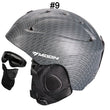MOON Skiing Helmet Autumn Winter Adult and Children Snowboard Skateboard Skiing Equipment Snow Sports Safty Ski Helmets