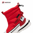 Baasploa 2021 Winter Shoes Boot Cotton Shoes Non-slip Wear-resistant Snow Boots High gang thick-soled Comfortable Female Shoes