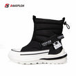 Baasploa 2021 Winter Shoes Boot Cotton Shoes Non-slip Wear-resistant Snow Boots High gang thick-soled Comfortable Female Shoes